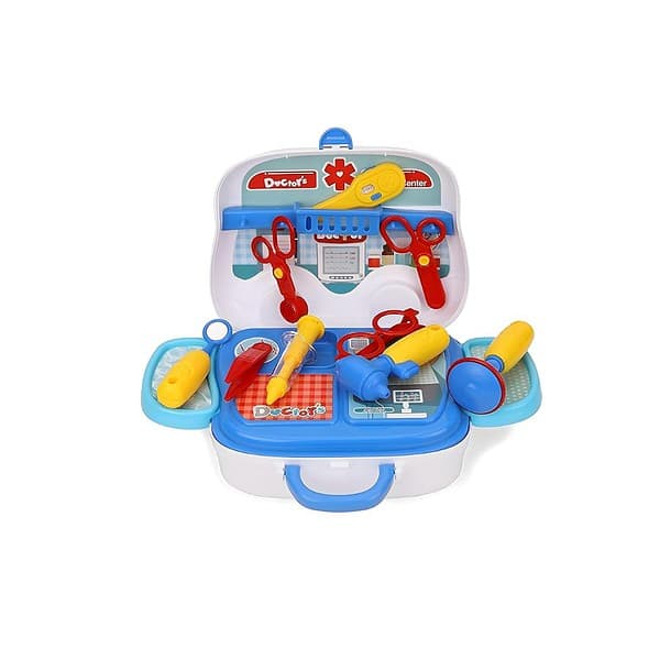 CASWAA Doctor Play Set for Boys and Girls Blue02 - LXINDIA.COM