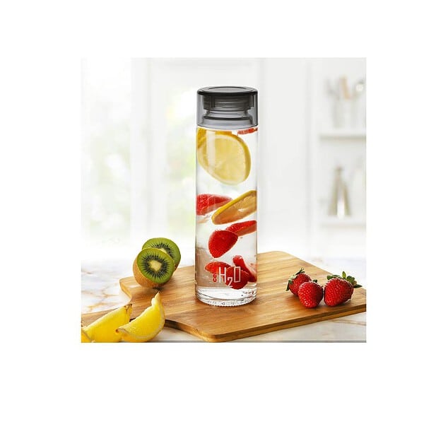 CELLO H2O Glass Fridge Water BottleBlack - LXINDIA.COM