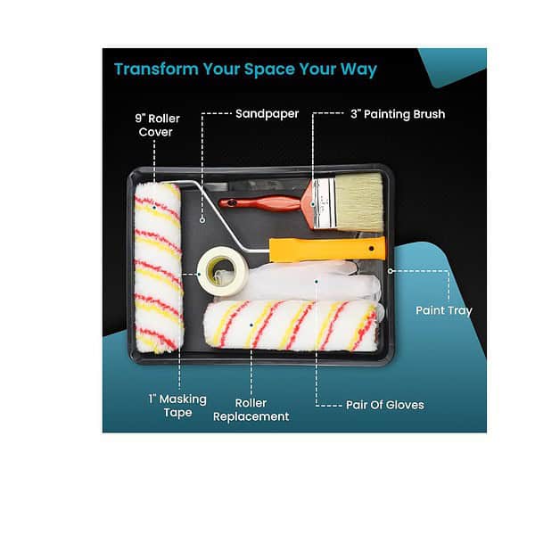 CHESTON DIY Paint Kit Complete Self Painting Brush - LXINDIA.COM