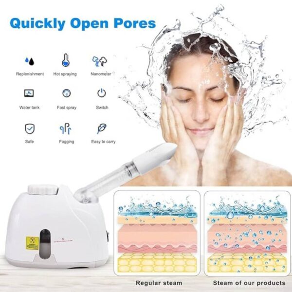 CINIDY Steamer For Cold and Cough Nose Facial at Home Steam breath machine1 - LXINDIA.COM