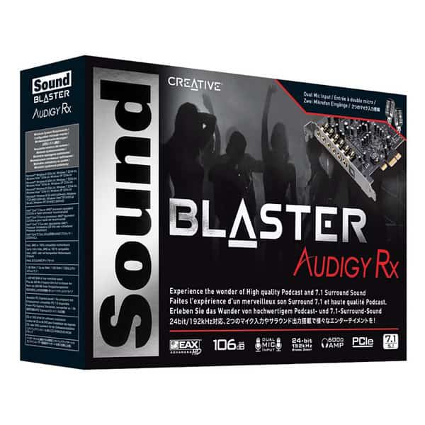 CREATIVE SOUND BLASTER AUDIGY RX - LXINDIA.COM