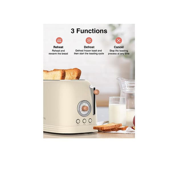 CROWNFUL 2 Slice Toaster A - LXINDIA.COM