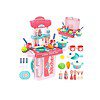 Cable World Plastic 3 in 1 Kitchen Play Set Toy Pink 1 - LXINDIA.COM