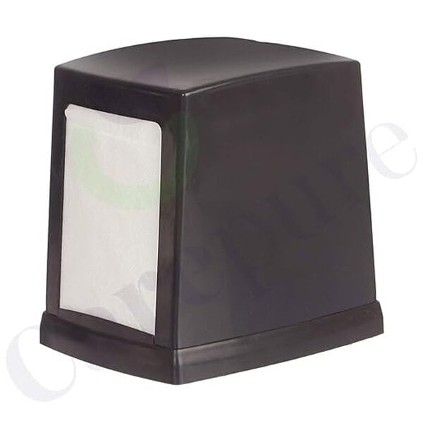 Carepure Double Side Cube Table Top Tissue Dispenser Black 1 - LXINDIA.COM