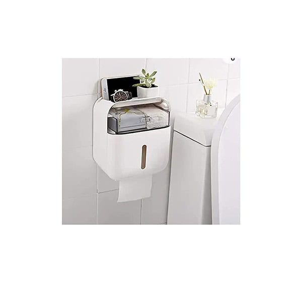 Carnival Self Adhesive Wall Mounted TIssue Paper Holder Dispenser - LXINDIA.COM