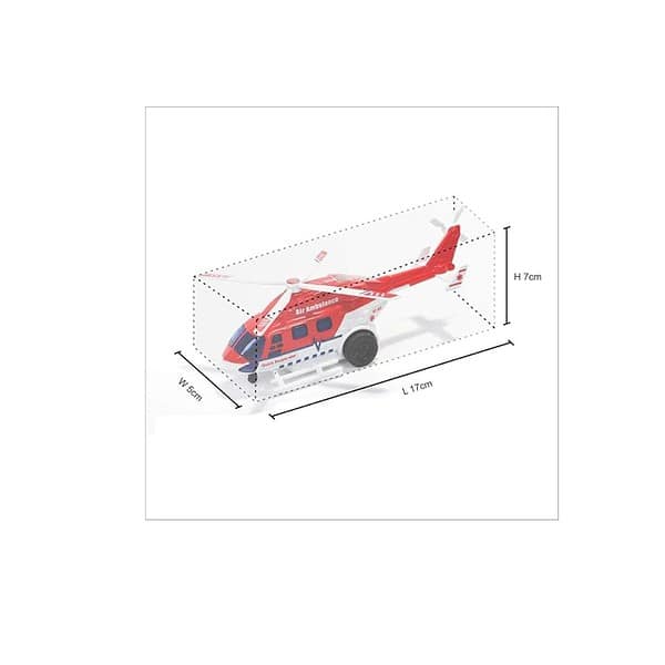 Centy Toys Dhruv Air Ambulance Helicopter Toy A - LXINDIA.COM