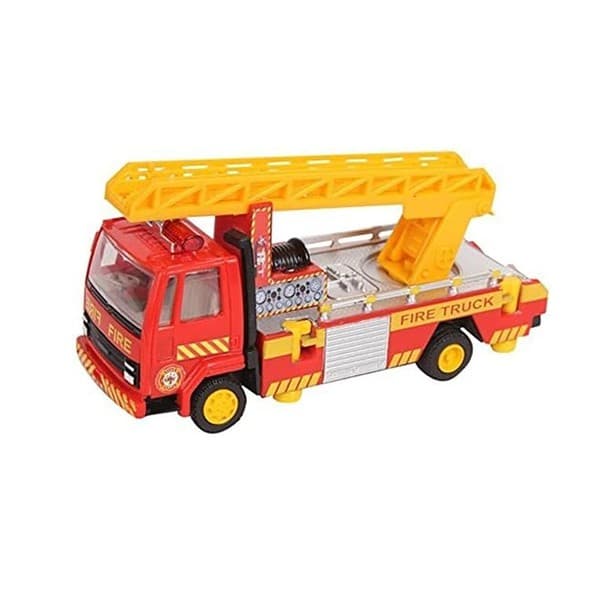 Centy Toys Fire Ladder Truck Plastic Yellow - LXINDIA.COM