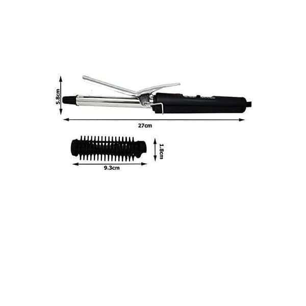 Ceramic Tourmaline Hair Curler Daily Use Black A - LXINDIA.COM