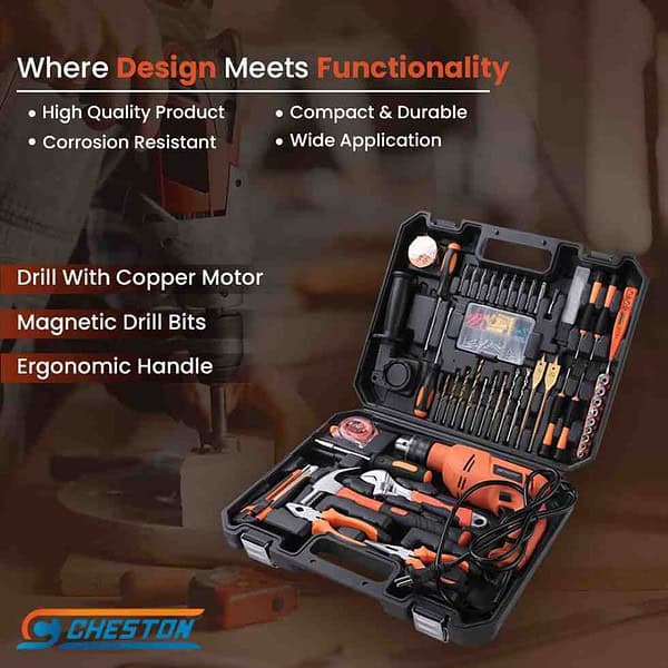 Cheston 13mm Drill Kit 600W2 - LXINDIA.COM