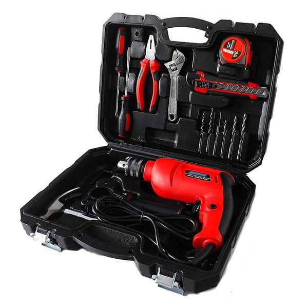 Cheston 13mm Drill Kit 650W Powerful Impact Drill Machine Kit - LXINDIA.COM