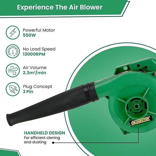 Cheston Air Blower for Cleaning Dust 550W 13000 RPM 1 - LXINDIA.COM