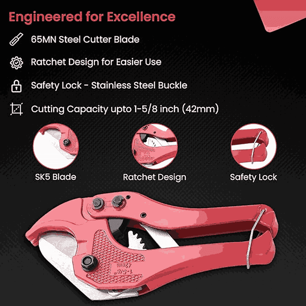 Cheston Plastic Pipe Cutter 42MM1 - LXINDIA.COM