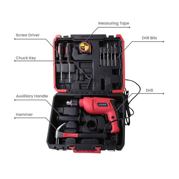 Cheston Ultra 13mm Drill Kit 600W1 - LXINDIA.COM