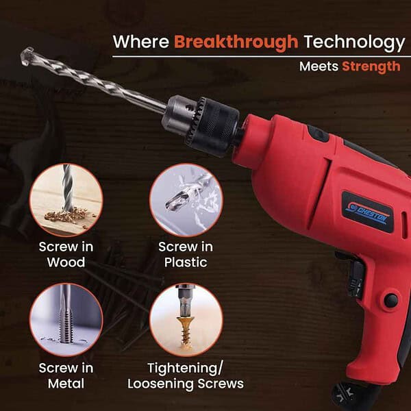 Cheston Ultra 13mm Drill Kit 600W2 - LXINDIA.COM