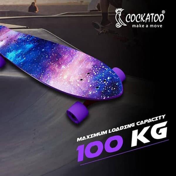 Cockatoo PVC Skateboard Penny Skateboard 22 x 6 Inch 3 - LXINDIA.COM