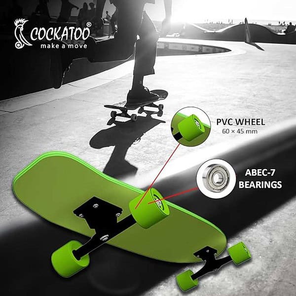 Cockatoo PVC Skateboard Penny Skateboard22 x 6 Inch 2 - LXINDIA.COM