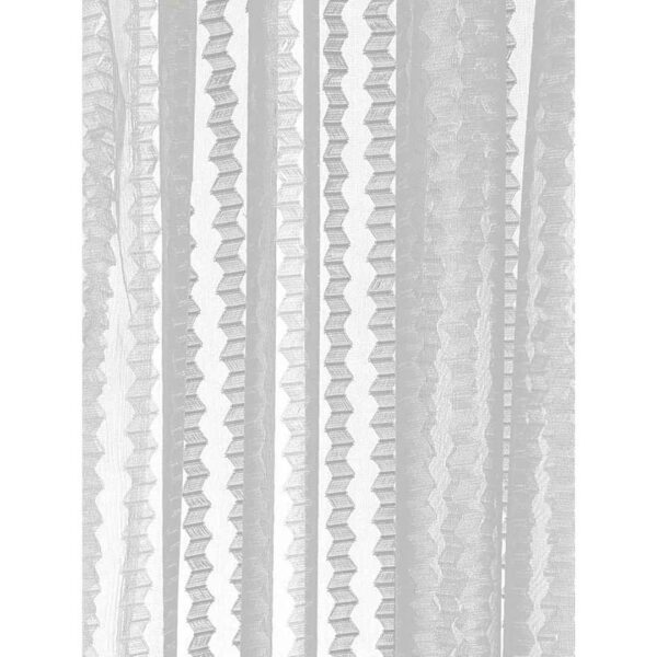 Cortina Polyster Linen Solid Sheer Curtain Set of 2 White 3 - LXINDIA.COM