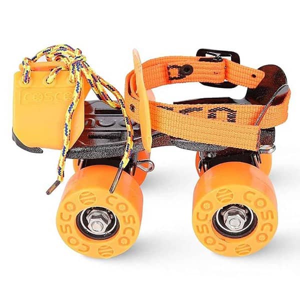 Cosco Boy Zoomer Roller Skates Orange 2 - LXINDIA.COM