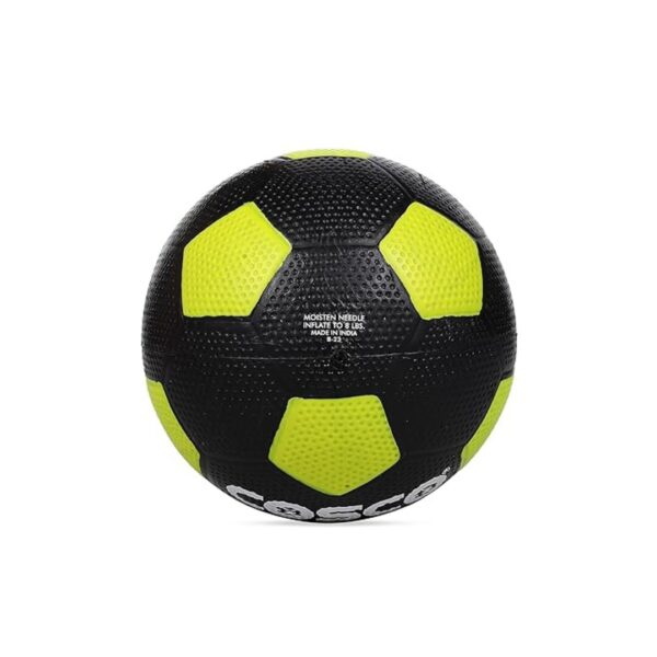 Cosco Cotton Thunder Rubber Moulded Football Size 5 Multicolor 1 - LXINDIA.COM