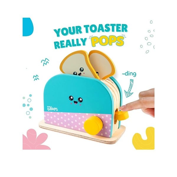 Cots and Cuddles Wooden Baby Food Toaster and Sandwich 01 - LXINDIA.COM