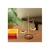 CraftHut Metal Brass Tarazu Showpiece Symbol of Law and Justice - LXINDIA.COM