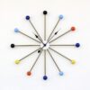 Craftter Colorful Extra Large Metal Analog Wall Clock Decorative Handing Multicolour - LXINDIA.COM