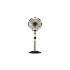 Crompton HighSpeed Torpedo 400 mm Pedestal Fan Black YellowA - LXINDIA.COM