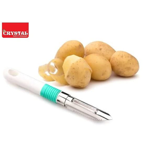 Crystal Stainless Steel Peeler Cum Scraper2 - LXINDIA.COM