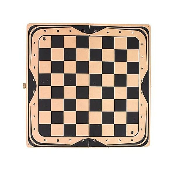 DAYSTAR Wooden Folding Chess Set Handmade Game Board 12 inch 2 - LXINDIA.COM