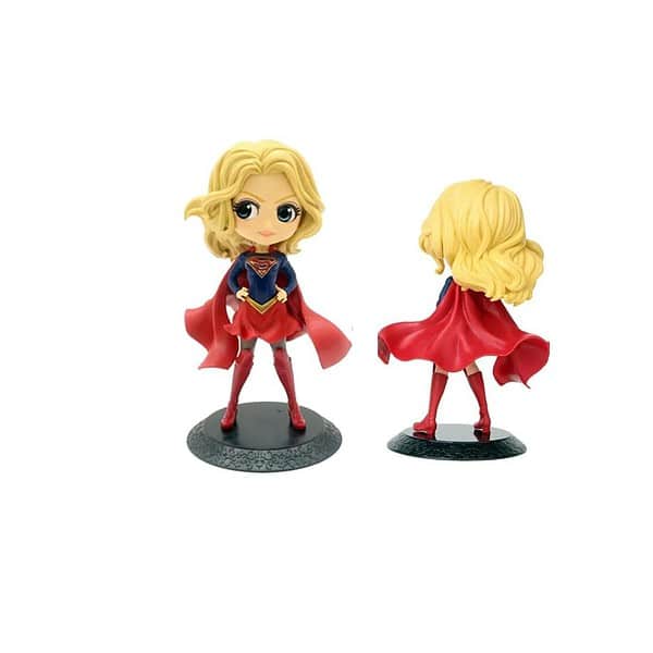 DECOR SPIRIT Super Girl 15cm Lightweight Action Figure 03 - LXINDIA.COM