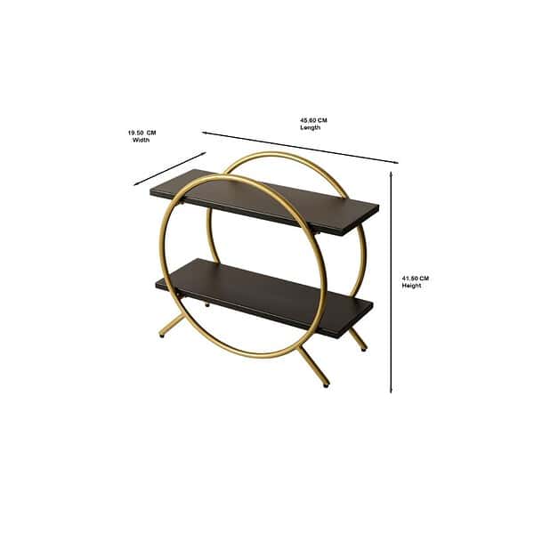 DECOWORLD Premium 2 Tier Circular Countertop Organizer Rack A - LXINDIA.COM