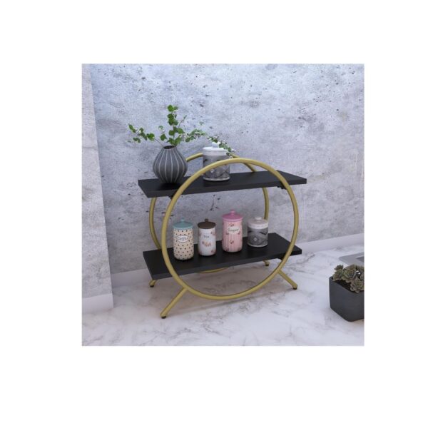 DECOWORLD Premium 2 Tier Circular Countertop Organizer Rack C - LXINDIA.COM