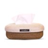 DENOVA Cotton Tissue Box Holder Handcrafted Tissue Dispenser - LXINDIA.COM