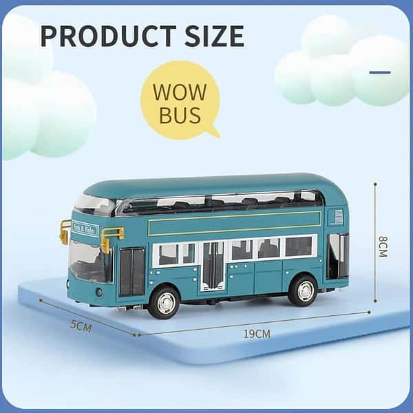 DEOXY Diecast Double Decker London Bus Park - LXINDIA.COM