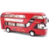 DEOXY Diecast Double Decker London Bus Red c - LXINDIA.COM