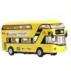 DEOXY Diecast Double Decker London Bus Yellow - LXINDIA.COM