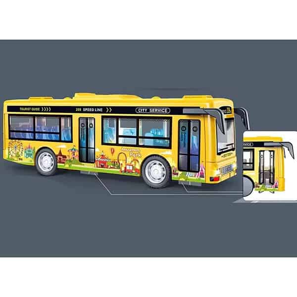 DEOXY Diecast Metal Bus - LXINDIA.COM