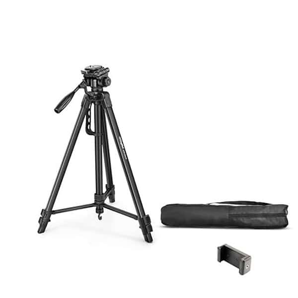 DIGITEK DTR 550 LW 67 Inch Foldable Tripod Stand with Phone Holder - LXINDIA.COM