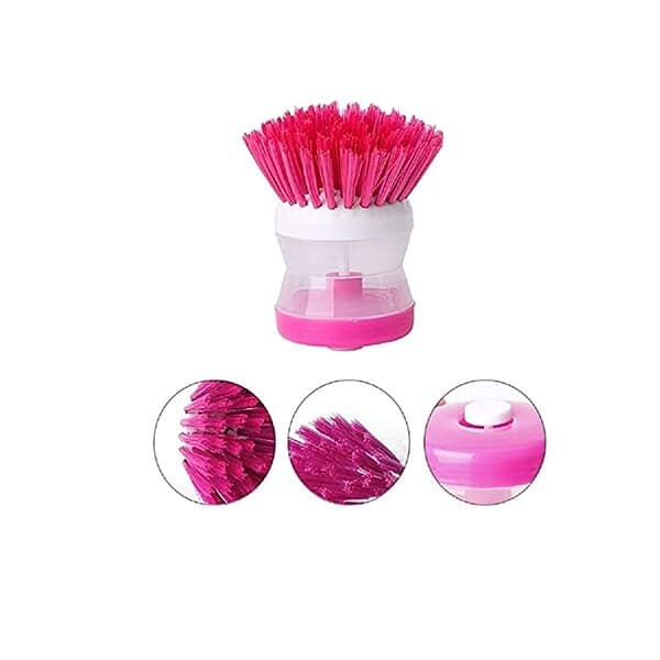 DISHA Fashion Cleaning Brush with Soap Dispenser - LXINDIA.COM