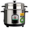 DIVYA Stainless Steel 1.8 Liters Cylinder Electric Rice Cooker - LXINDIA.COM