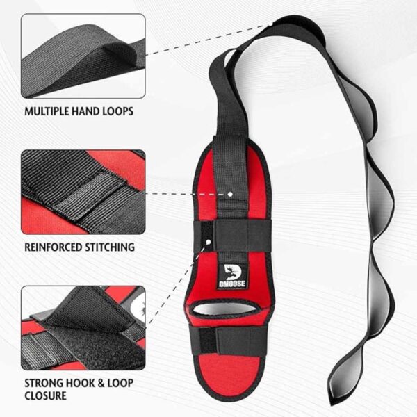 DMoose Fitness Foot and Leg Stretcher for Plantar Fasciitis Black 1 - LXINDIA.COM