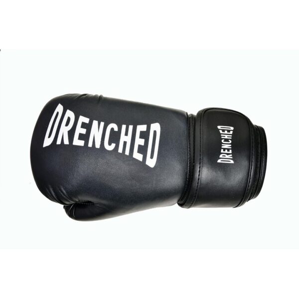 DRENCHED Boxing Gloves with Molded Padding Foam Black A - LXINDIA.COM