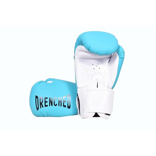 DRENCHED Boxing Gloves with Molded Padding Foam Turquoise B - LXINDIA.COM