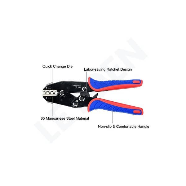 Dehmy VX 9CQK crimping tool Ratcheting Wire Stripper Cable - LXINDIA.COM