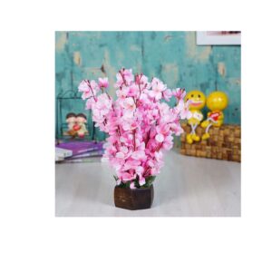 Dekorly Faux Mini Flowers Indoor Plastic Flowers Pink - LXINDIA.COM