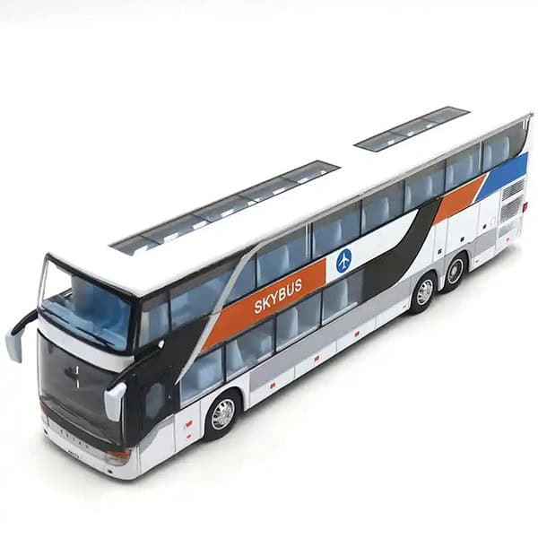 Dherik Tradworld 132 Scale Diecast Double Decker Bus - LXINDIA.COM