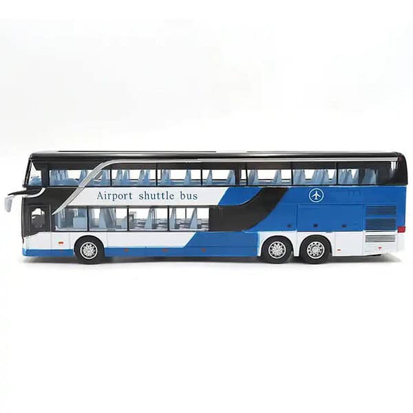 Dherik Tradworld 132 Scale Diecast Double Decker Bus a - LXINDIA.COM