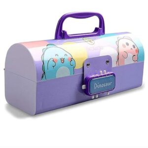 Dinosaur Pencil Box with Code Lock - LXINDIA.COM