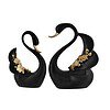 Diya Craft Collection Swan Pair Sculpture for Home Decor Showpiece - LXINDIA.COM