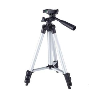 Dkriva Long Tripod Stand with Adjustable Mobile Clip Holder - LXINDIA.COM